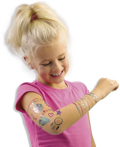 Ses glamour tattoos set - 3 in 1 tattoo craft set for kids-3