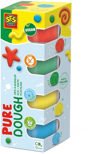 Ses clay Feel Good Pure - vegan and gluten-free - bright colours-2