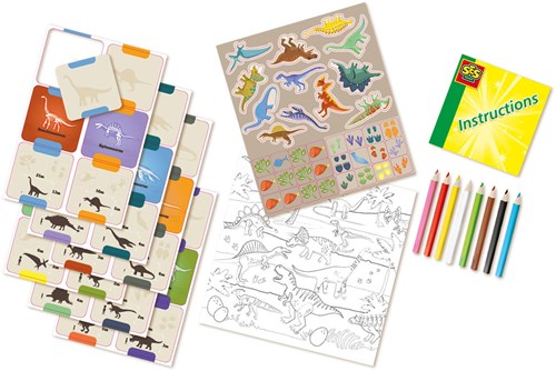 Ses dinosaur craft set educational toy learn about dinosaurs-2