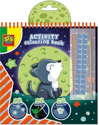 Ses coloring book glow in the dark 3 in 1 - creative craft fun for kids
