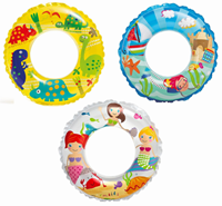 Intex dinosaur swim ring - kids swimming float 61cm PVC