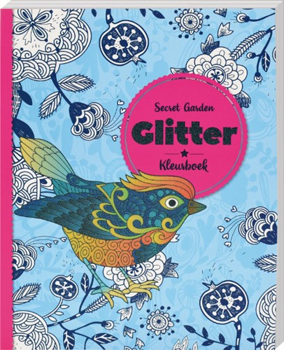 Glitter coloring book Secret Garden 319137