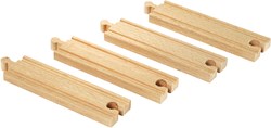 Brio medium straight tracks - train set expansion 33335