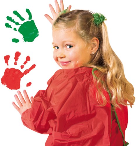 Ses finger paint set 4 colours - washable and safe for kids-3