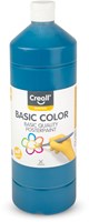 Creall poster paint turquoise 1 litre - kids craft washable paint