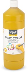 Creall poster paint ochre 1 litre - eco-friendly school paint