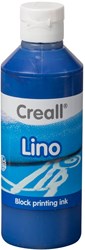 Creall lino ink dark blue 250ml - linoleum paint for printing