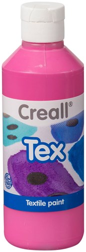 Creall textile paint cyclamen 250ml - fabric paint for clothes and bags