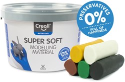 Creall clay Safari colors - Supersoft modeling clay 1750g for kids