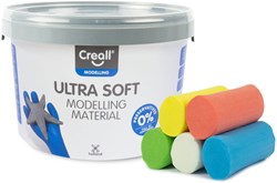 Creall clay ultra soft multicolor - 1100 grams creative modeling clay
