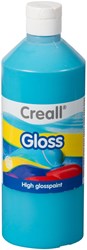 Creall gloss paint turquoise 500ml - kids craft painting art