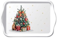 Ambiente serving tray Christmas tree 13x21cm melamine decorative
