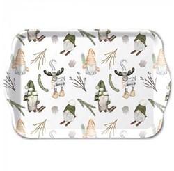 Ambiente tray forest gnomes 13x21cm decorative toy accessory