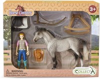 Collecta playset hobby rider and accessories - plastic toy
