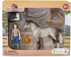 Collecta playset hobby rider and accessories - plastic toy