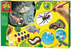 Ses Plaster casting scary animals craft set with paint and glow in the dark