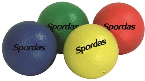 Spordas foam balls set 70mm - colorful play balls for kids