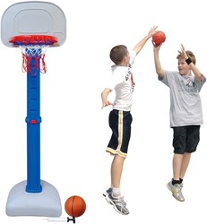 Megaform adjustable basketball playset - basketball hoop for kids