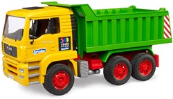 Bruder truck MAN dump truck 50 years anniversary toy vehicle