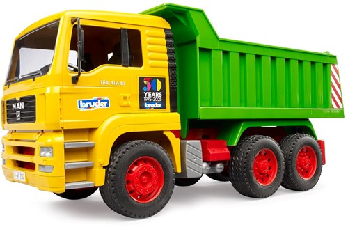 Bruder truck MAN dump truck 50 years anniversary toy vehicle-3
