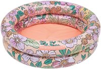 Swim Essentials baby pool inflatable - Pink Blossom floral print 60 cm-3