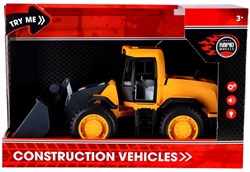Rapid Wheels bulldozer toy with lights and sound - friction car