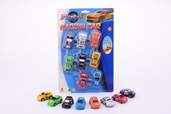 Action racing 8 pull back cars 26757