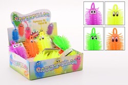 24 fun toy 12 cm caterpillar with light 24252