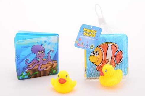 Happy World Happy world squeaky book with edge 22207