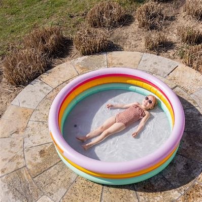 Swim Essentials kids pool rainbow 150 cm - inflatable swimming pool-3
