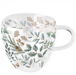 Ambiente glass toy 200ml leaves colorful kids tableware