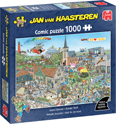 Jumbo jigsaw puzzle Jan van Haasteren Texel Tour 1000 pieces puzzle