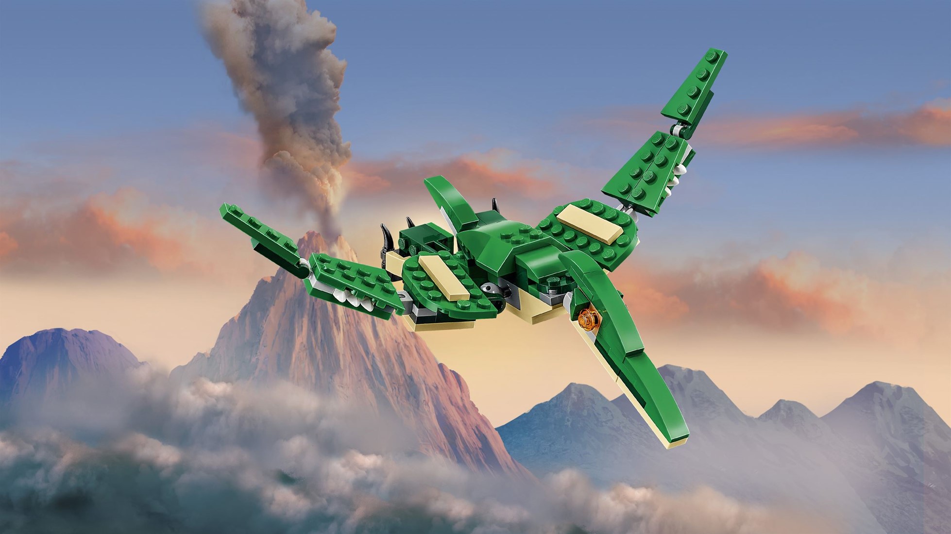 Lego creator mighty dinosaur best sale