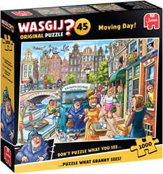 Jumbo puzzle Wasgij Original 45 Moving Day! - jigsaw puzzle