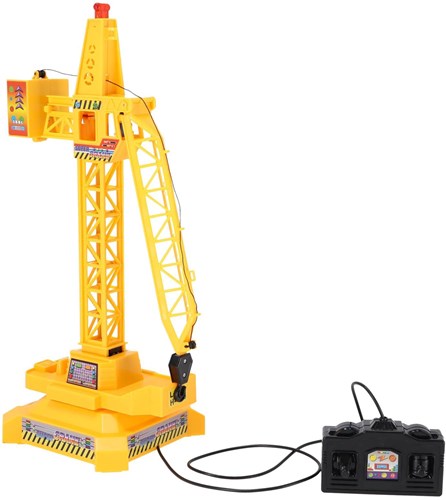 KiddyGo crane toy with cable control and light - construction vehicle-2