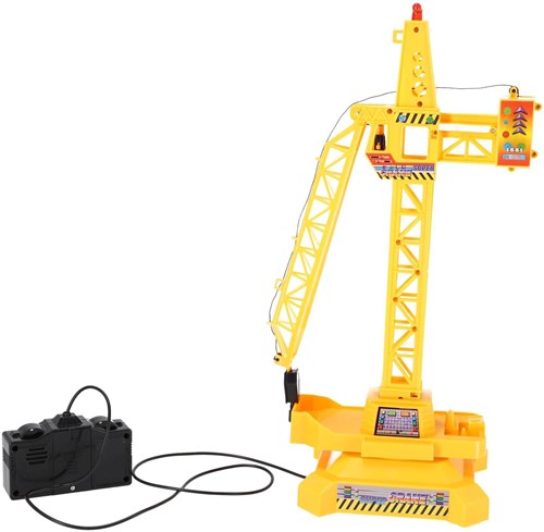 KiddyGo crane toy with cable control and light - construction vehicle-3