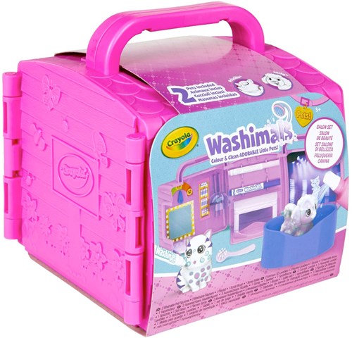 Crayola Washimals Beauty Salon Playset - Pet Grooming Salon-2