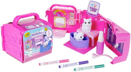 Crayola Washimals Beauty Salon Playset - Pet Grooming Salon-3