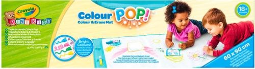 Crayola washable colouring mat - creative play mat for kids