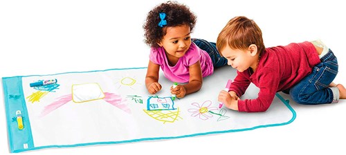 Crayola washable colouring mat - creative play mat for kids-2