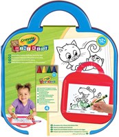 Crayola activity mat color and erase - creative play mat for kids