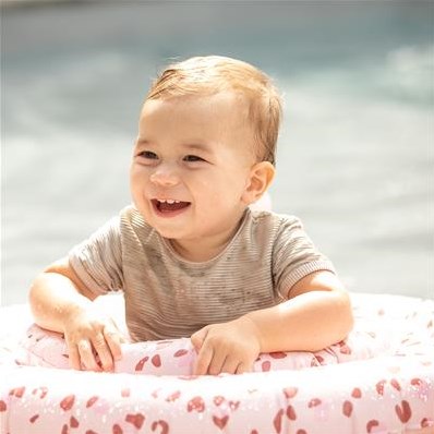 Swim Essentials baby swim seat leopard print pink 0-1 year 69 cm-3