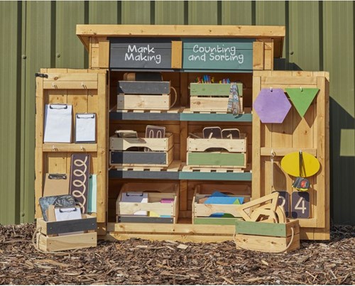 Cosy Toddler Maths And Literacy Shed - 34965