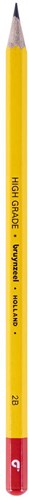 Bruynzeel graphite pencil 2B - pencil for drawing and writing-3