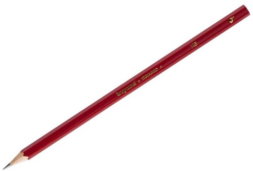 Bruynzeel graphite pencil HB grey - school quality pencil-2