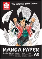 Sakura manga sketch paper A5 - 250g - 20 sheets - white drawing pad