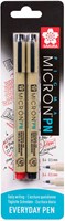 Sakura pens Pigma Micron PN black red - set of 2 pieces