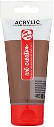 Acrylic paint tube 75ml Van Dijck brown creative painting