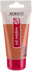 Acrylic paint tube 75ml red earth painting creative art