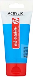 Acrylic paint tube brilliant blue 75ml for creative painting fun